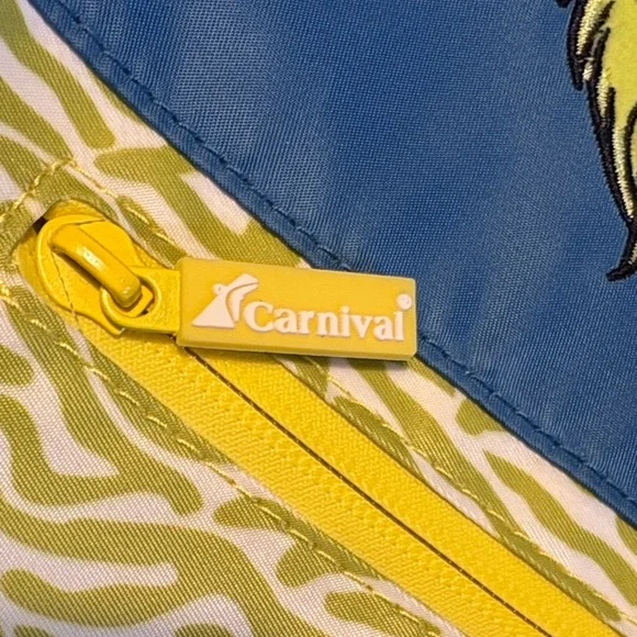 Seuss Grinch Kids Backpack - Blue and Yellow - Picture 3 of 6